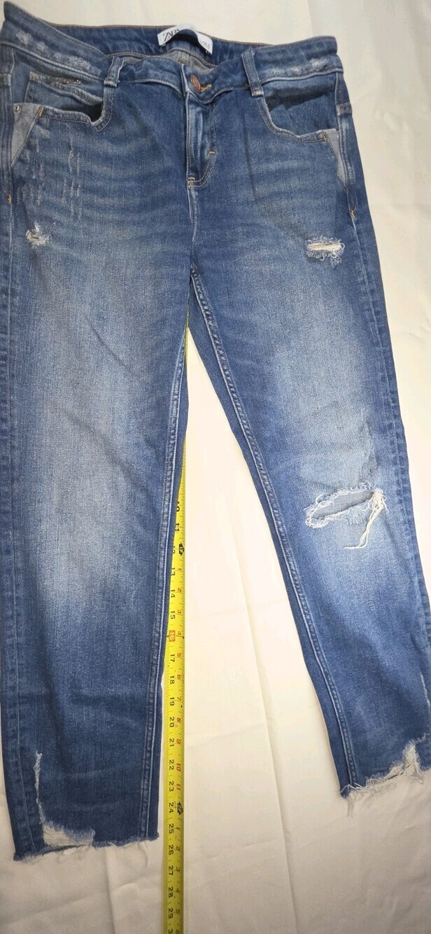 Zara Women's Blue Jeans Size  36 Sku 169